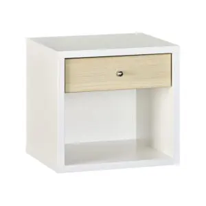 COSMO 1 Drawer Bedside / Beech