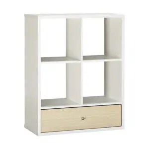 COSMO 1 Drawer Bookcase / Beech