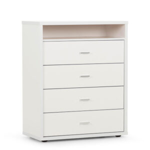 ALFIE 4 Drawer Chest - White
