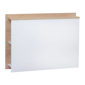ALFIE Storage Headboard - Hickory