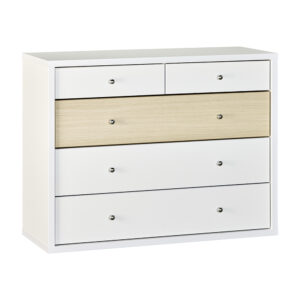COSMO 5 Drawer Lowboy / Beech