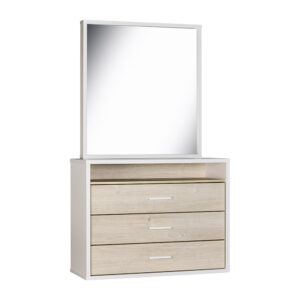 FERN 3 Drw Dresser & Mirror - 1000