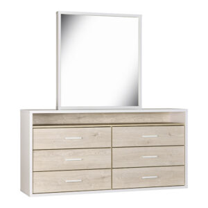FERN 6 Drw Dresser & Mirror - 1600
