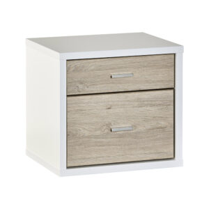 HERO 2 Drawer Bedside - Oak